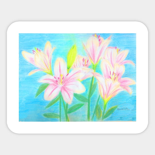 Lily Flowers Sticker by Shyflyer